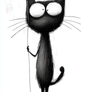 Retrato minimalista de arte lineal – Póster de dibujo – Arte mural con bocetos a lápiz emotivos – Póster estético sin marco – Dibujo facial moderno