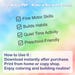 Morning Routine Coloring Pages: Visual Schedule for Kids (PDF) - Etsy