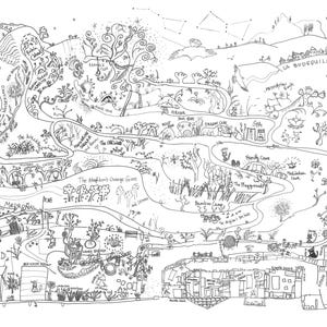 Mappa della Camino Art House
