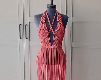 Penelope - Resort Macrame Jurk, Festivalkleding, Resortmode, Strandbruiloft