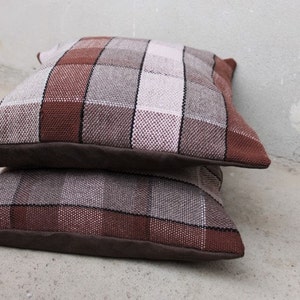 Cubierta de almohada tejida a mano tradicional 18 ''x18'', cojín de almohada tejida, textille tejida, estilo Boho, regalo para la abuela, regalo de Navidad