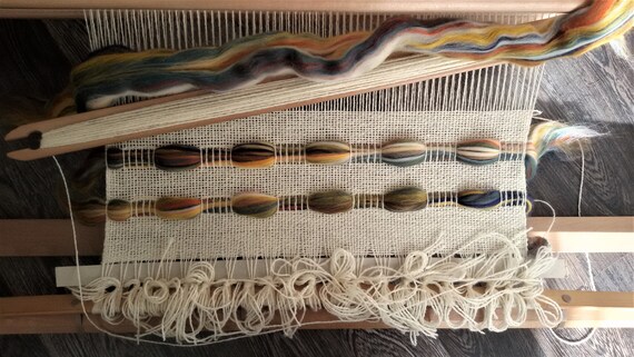 Woven Pillow Cushion Saori weaving | Etsy Woven Pillow Cushion Saori weaving | Etsy