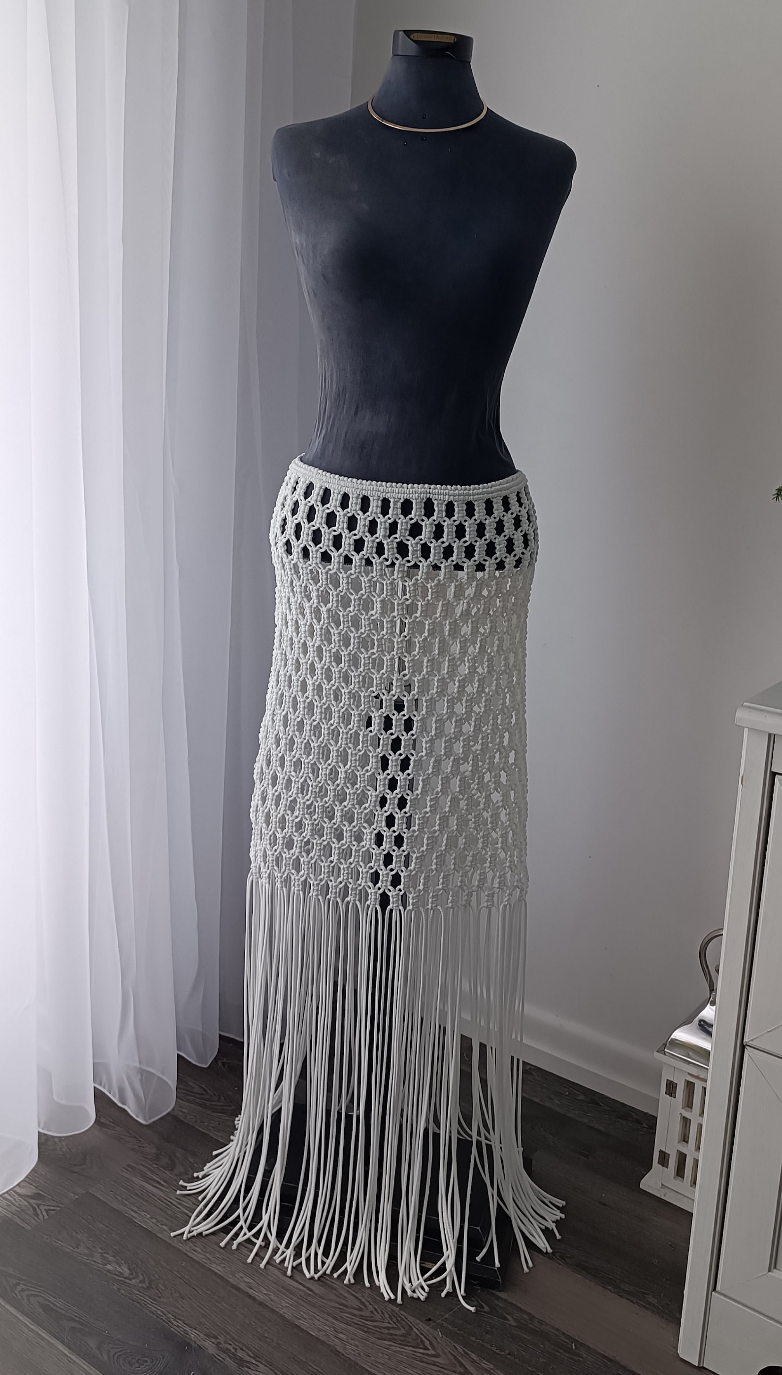 Macramé skirt