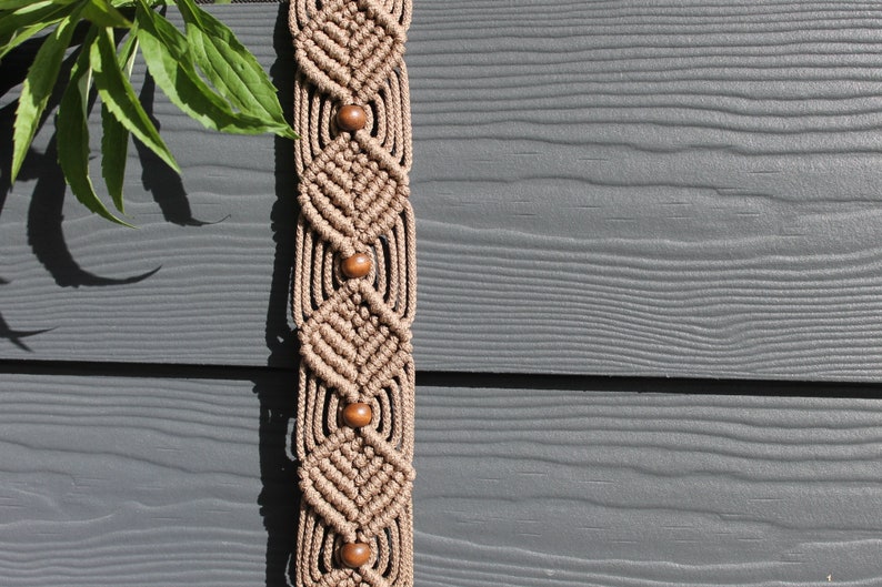 Macrame belt, woven belt, hippie belt, ethnic belt, belly dancing belt, gypsy belt, retro belt, vintage belt, festival belt, Christmas gift image 5