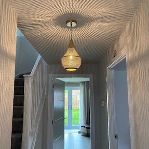 Large Moroccan Lamp CEILING Pendant Light Brass, Moroccan Lampshades , Moroccan Pendant Lamp Hanging Lamp, Brass Ceiling Lamps ,Copper Lamps
