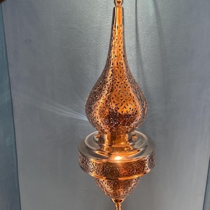Moroccan pendant brass light, handmade lamp, moroccan chandelier, brass ceiling lamp,handmade chandelier, brass lamp, Morocco brass lantern