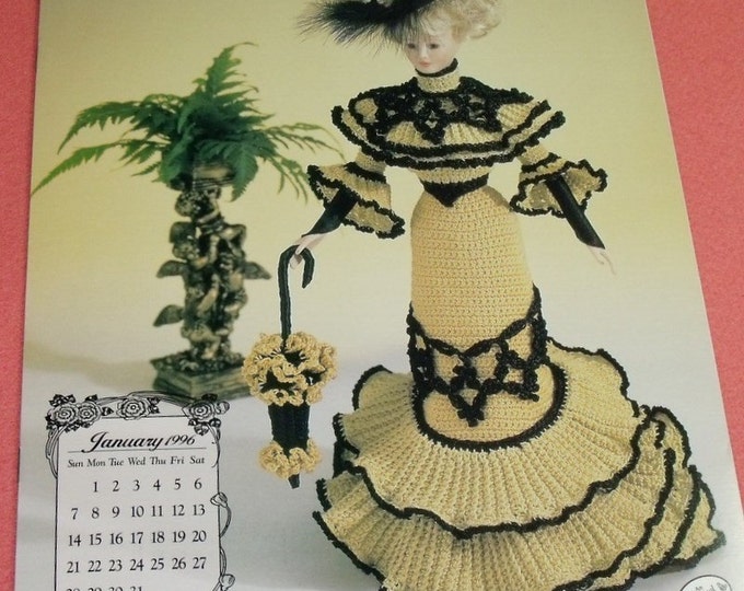 Annie's Attic Bed Doll Society January 1996 Doll Pattern Etsy