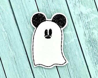 Mouse ghost felties/Set of 2