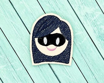 Invisible girl felties/Set of two