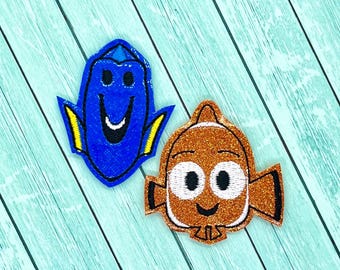 Fish friends felties/Set of two
