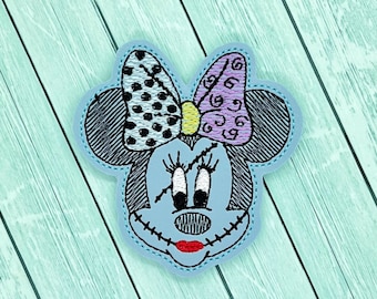 Large Minnie Sally felties/Set of two