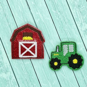 Barn or tractor felties/Set of two
