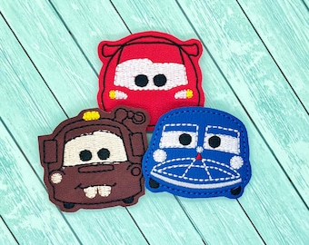 Car friends felties/Set of two