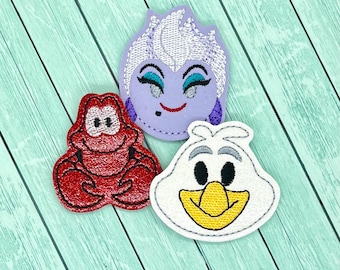 Under the sea felties/Set of two
