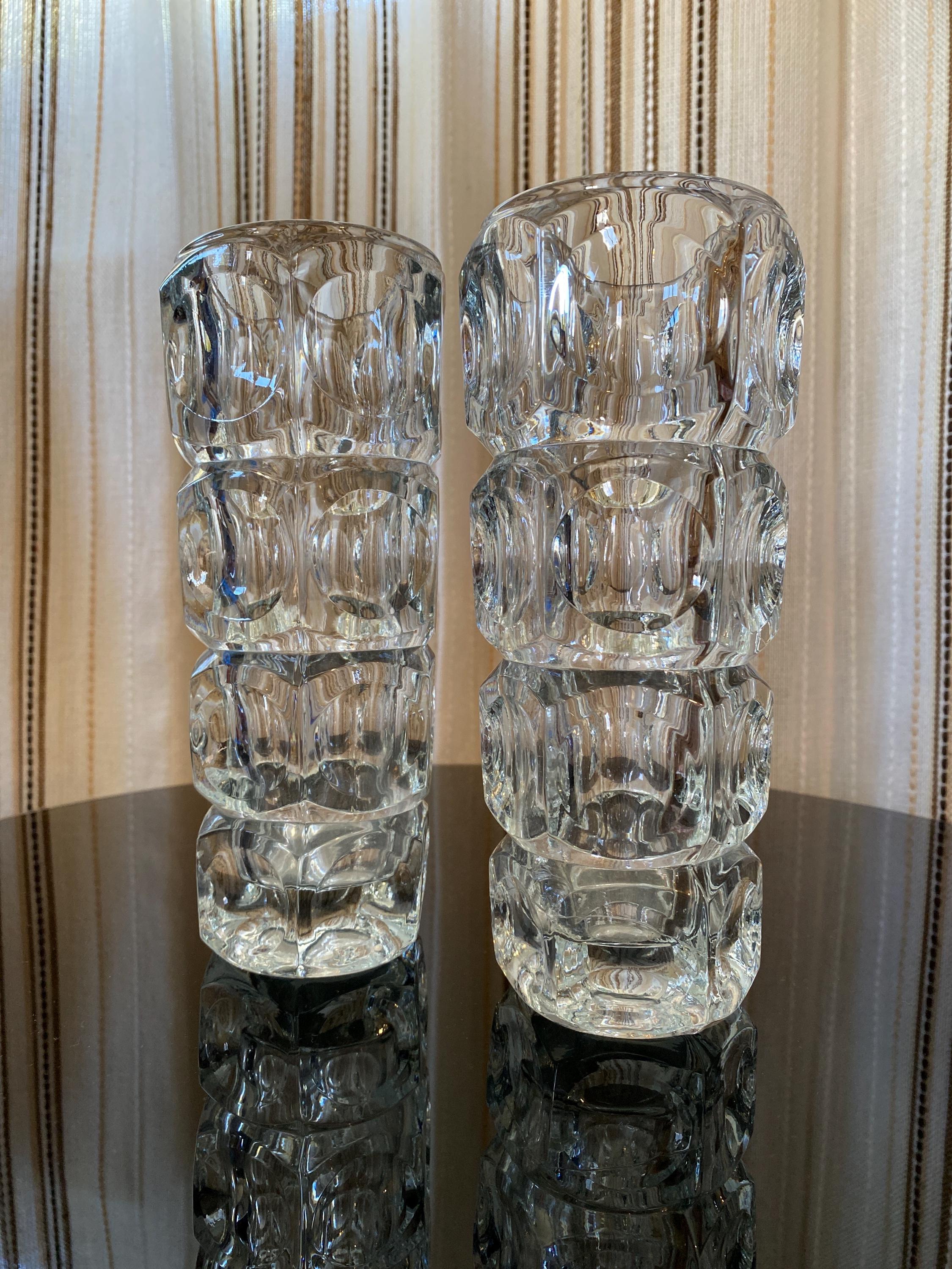 Space Age Glass Vase - Etsy
