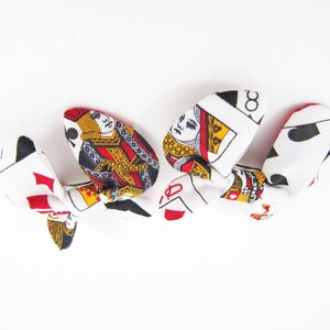 Butterfly Bow Barrette-Playing Cards image 5