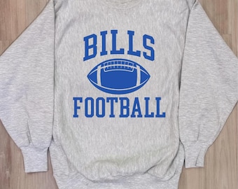 Vintage Buffalo Bills Champion Crewneck Sweatshirt - NFL Football XL