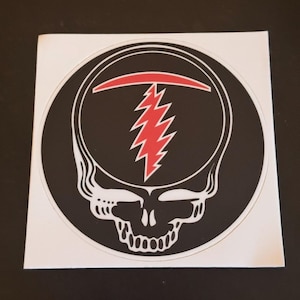 Adesivi Grateful Dead 'Steal Your Face' - Confezione Da 3 - Foto 12