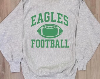 Vintage Champion Philadelphia Eagles Heavyweight Crewneck Sweatshirt Football NFL Pullover Medium