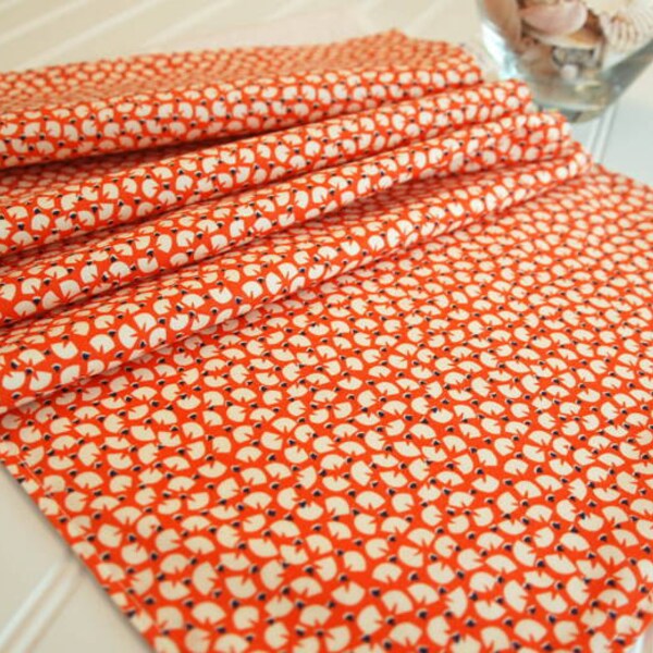 Orange Table Runner Etsy