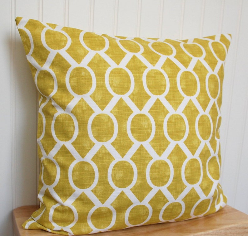 Apple Green Geometric Pillow Cover Green Throw Pillow Apple Etsy