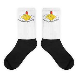 Fun Dreidel Spin Socks – Perfect Hanukkah Gift