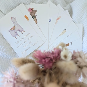 Affirmationskarten für Kinder - Gefühlskarten für Kinder - Mutmacherkarten Kinder - Positive Glaubenssätze - 34 Karten