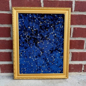 Ornate Gold Frame Celestial Pinboard 12&quot;x16&quot;