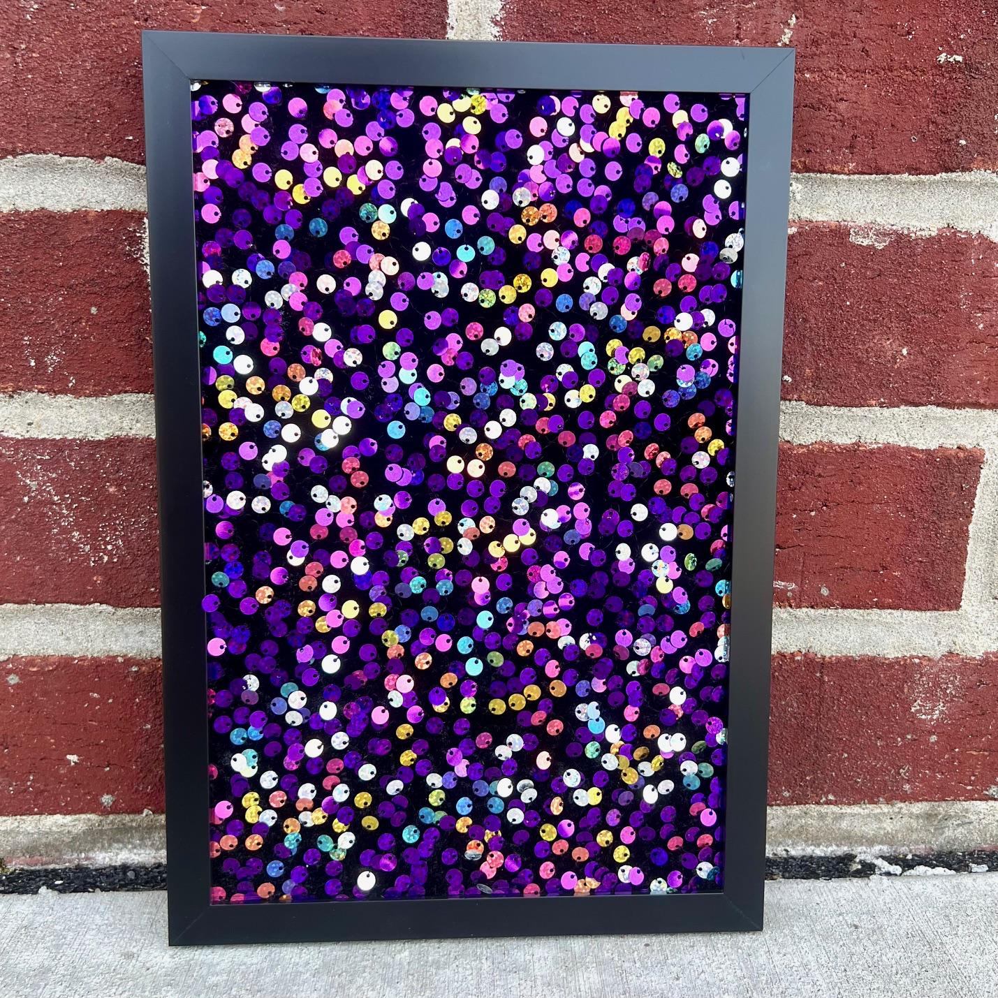 Black Deluxe Fabric 8"x12" Pinboard