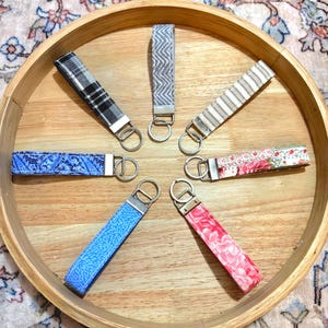 Porte-clés en tissu fait main | Porte-clé mignon | Cadeau pour elle