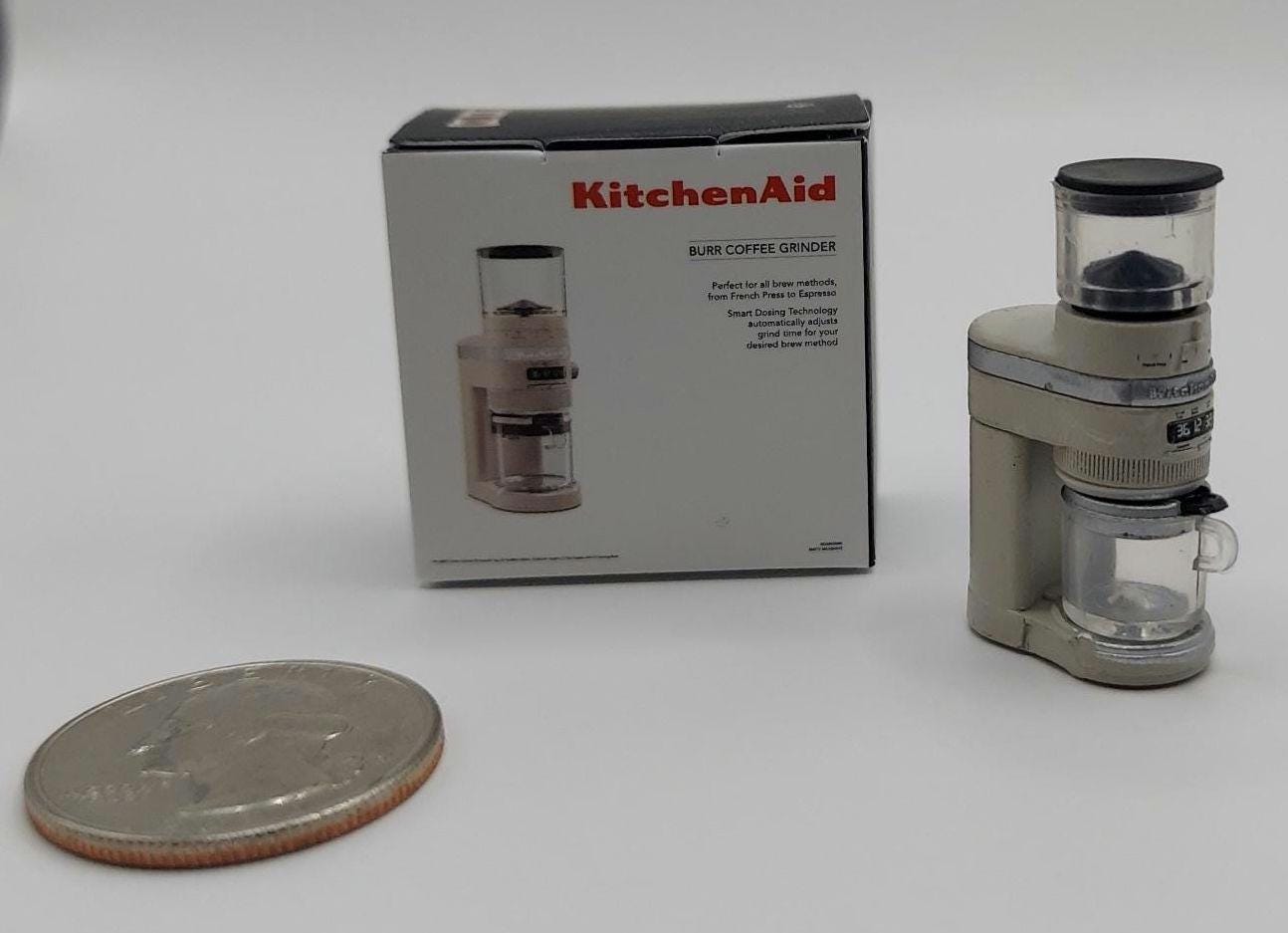 ミニチュア キッチンエイド コーヒーグラインダー - 新品箱入り - Etsy 