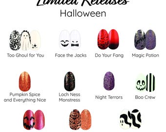 Color Street Nail Strips | 100% Real Nail Polish | Easy At-Home Manicure | Limited Releases - Holidays | Current, Retired, & Rare!