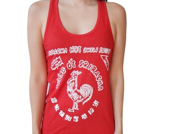 Sriracha  Woman's Ultra Soft Cotton Racerback