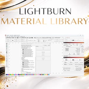Lightburn Software Library Lightburn Material Library for Longer RAY5 20W Diode Laser ...