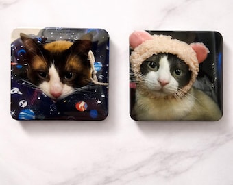 Personalized Photo Magnets 2x2 | Family, Baby & Pet Keepsakes