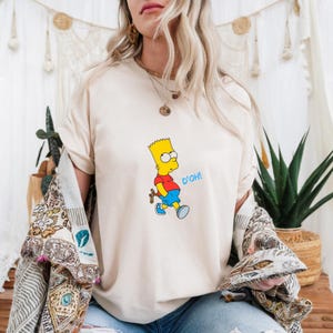 Camiseta de Los Simpson: Camiseta retro de dibujos animados, camiseta gráfica de Homer, Bart y Lisa, camiseta divertida de la serie, idea de regalo unisex estilo vintage de los 90