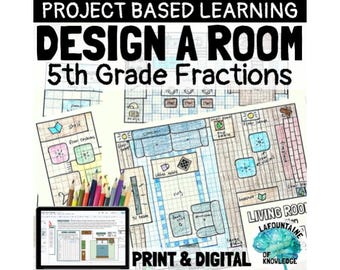 5.Klasse Brüche Raum entwerfen Projekt basierende Lernaktivität PRINT DIGITAL
