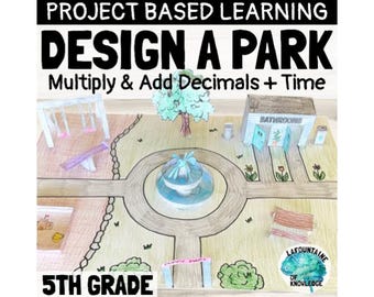 5.Klasse Mathematik Entwerfe einen Park durch Multiplikation Addiere Subtrahiere Dezimalzahlen Projektbasiertes Lernen PBL Geld und Zeit