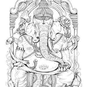 Ganesha / Ganesh - Art Print