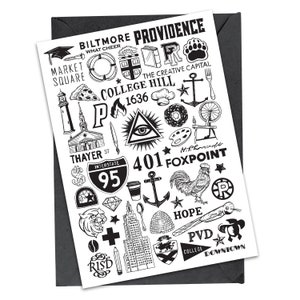 Providence Rhode Island Greeting Card image 1