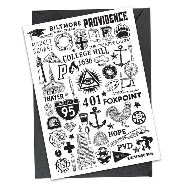 Providence Rhode Island Greeting Card