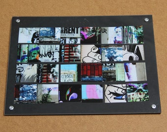 Photo Mosaic - Street Art Framed Collage