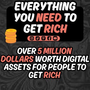 Digital Hustle Bundle | PLR Courses, Canva Templates, & Business Tools