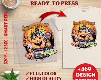 Halloweentown DTF Transfer, Pumpkin Season DTF Print, Retro Halloweentown Ready to Press, Halloween DTF Print, Halloweentown University Dtf