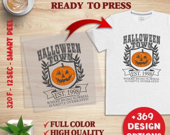 Pumpkin Season DTF Print, Retro Halloweentown Ready to Press, Halloweentown DTF Transfer, Halloween DTF Print, Halloweentown University Dtf