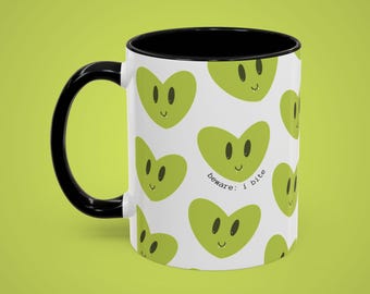 Tasse fantasmagorique coeur de vampire | Tasse à café gothique