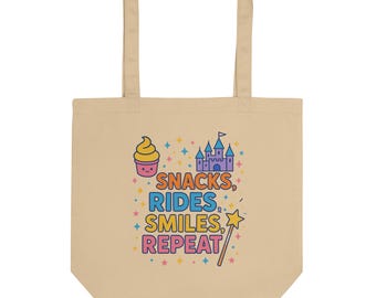 Disney-inspirerad tygväska i ekologisk bomull | Castle & Dole Whip-tema