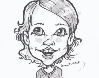 Mother/'s Day Comics Kidcon Custom Hand-DrawnSuperhero Caricature Cosplay