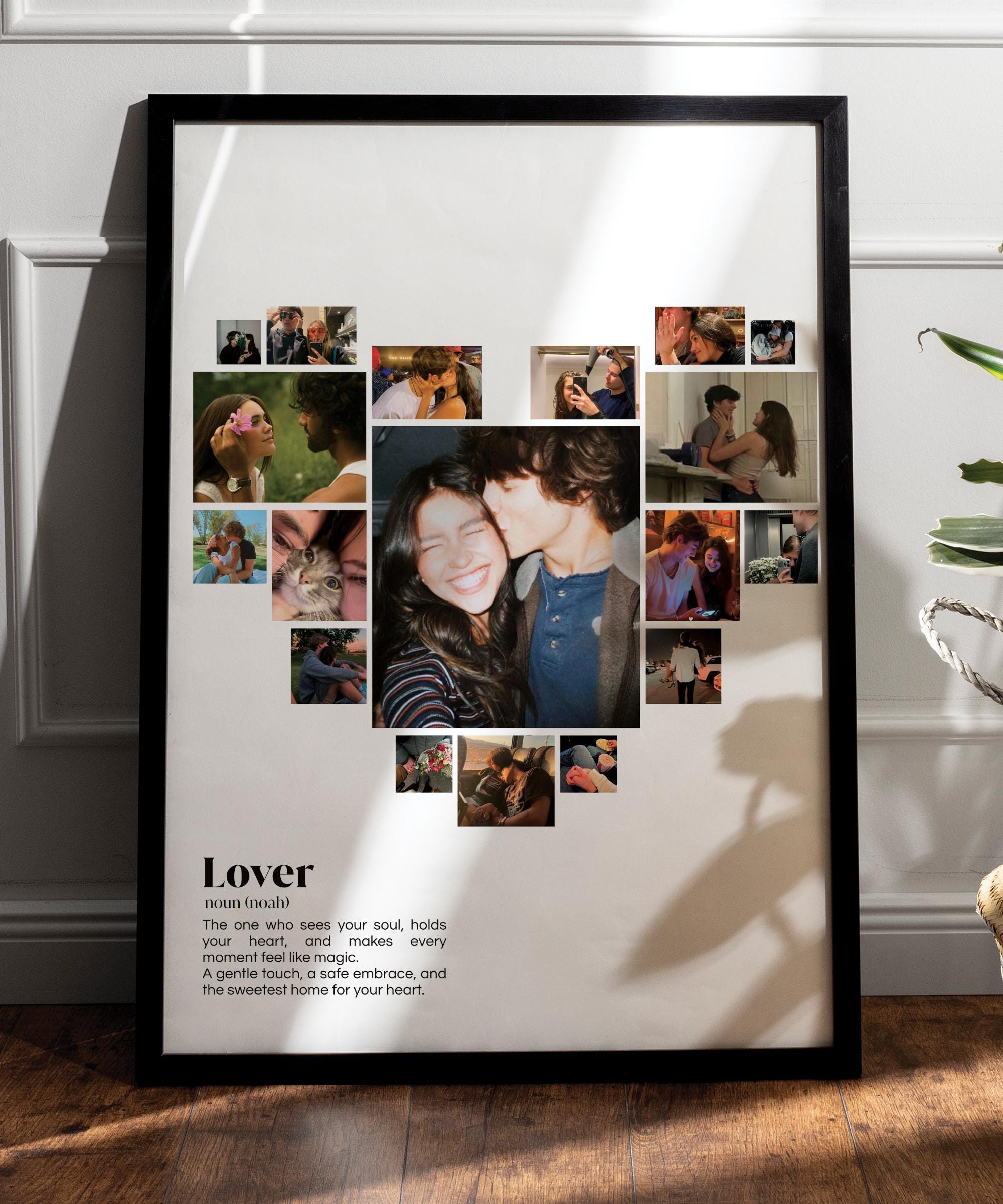 Heart photo collage - Etsy 日本