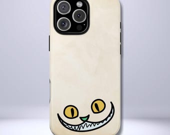 Funda fina de Alicia en el País de las Maravillas, con el Gato de Cheshire, compatible con iPhone 17, 16, 15, 14 y 13